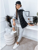 Dámska prešívaná vesta MARIN čierna FashionStreet TY3371