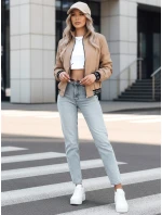 HERA FashionStreet béžový dámsky bomber TY3764