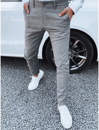 FashionStreet pánske tmavosivé nohavice UX4394