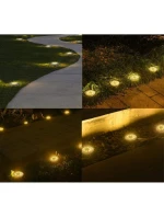 SOLÁRNA LAMPA 8 LED SMD PRE PRELOMENIE KPL.4PCS