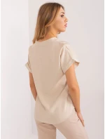 Blúzka D60103F11204A béžová