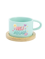 NEJ MÁMA - mint hrníček makronka 200 ml NEJ MÁMA - mint hrníček makronka 200 ml