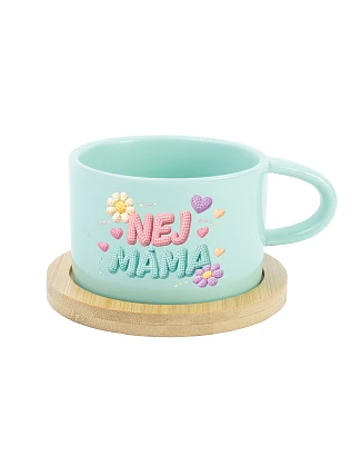 NEJ MÁMA - mint hrníček makronka 200 ml NEJ MÁMA - mint hrníček makronka 200 ml