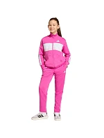 Detské tepláky adidas Seasonal Essentials Tiberio 3-Stripes Tricot pink KS5519