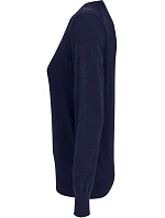 NEOBLU Sullivan Women Dámsky sveter s výstrihom do V 24.3988 night blue NEOBLU Sullivan Women Dámsky sveter s výstrihom do V 24.3988 night blue