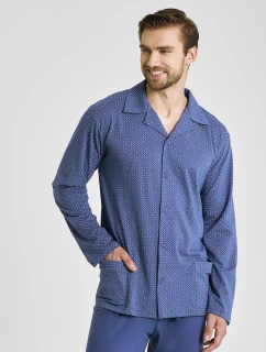 Piżama Taro Darek 3483 dł/r M-2XL Z25/26 męska rozpinana