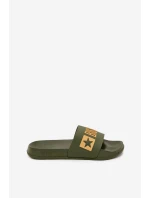 Klapki Męskie Big Star SS174360 Zielone