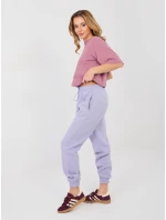 Tepláky CLM DR 1107.98 svetlo fialové