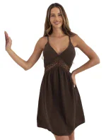 Šaty MI SK 62170.97 hnedé