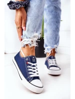 Dámske klasické tenisky Dark Blue Ecoma Dámske klasické tenisky Dark Blue Ecoma