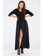 Dámske šaty A454 Čierna - Awama