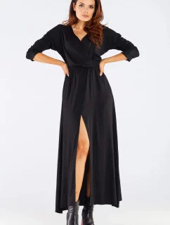 Dámske šaty A454 Čierna - Awama