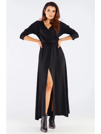 Dámske šaty A454 Čierna - Awama