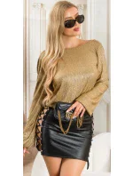 Sexi lesklá blúzka 9002 - Koucla