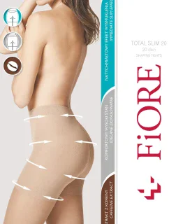 Fiore Total Slim 20 den M5206 farba:svetlá prírodná