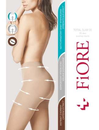 Fiore Total Slim 20 den M5206 farba:svetlá prírodná Fiore Total Slim 20 den M5206 farba:svetlá prírodná