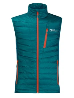 Jack Wolfskin pánska vesta bez rukávov ROUTEBURN PRO INS VEST M bay blue (1206871_1124)