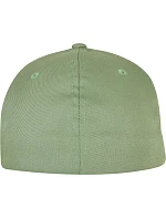 Flexfit 6277 6-panelová čiapka Flexfit Wooly Combed 55.6277 tmavozelená
