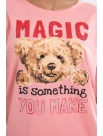 Kúzelná blúzka s marhuľovou potlačou