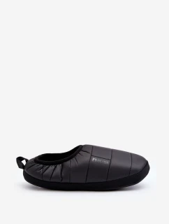 Męskie Wsuwane Ocieplane Kapcie Czarne Big Star KK174363