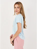 Tričko IR TS R2766.60 svetlo modré