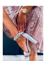 Dámske sandále na podpätku TCY10 - Wilady