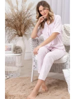 Leveza 1712 Dominika w/r M-2XL pyžamo bez zipsu