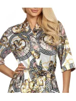 Dámsky župan Donatella 01 ecru negližé - Donna