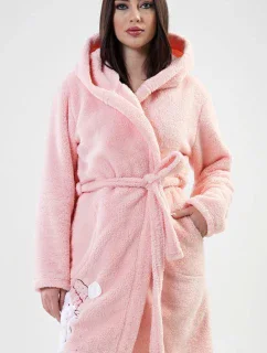 Dámsky župan krátky s kapucňou Mačka