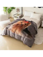 Bavlnená deka Cotton World Touch Animal, Motor 160x200