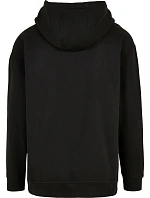Build your Brand BB 006 Oversize mikina s kapucňou z hrubej bavlny 56.B006 čierna