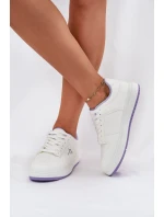 Dámske tenisky Big Star HI-POLY SYSTEM - bielo-fialové