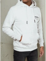 Pánska mikina s kapucňou svetlo šedá FashionStreet BX5690