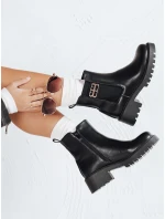 Dámske čierne topánky FashionStreet ZY1104