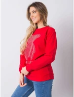 Blúzka DHJ BZ 12779.43P červená