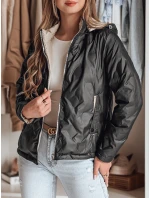 Dámska obojstranná prechodná bunda SYLVIAN black FashionStreet TY4861 Dámska obojstranná prechodná bunda SYLVIAN black FashionStreet TY4861