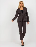 Dámska bunda LK MA 507802.22 tmavo šedá - FPrice