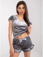 Pyžamo WN PI 02.97 tmavo šedá