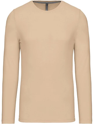 Kariban K 359 Pánske tričko s dlhým rukávom 20.K359 light sand Kariban K 359 Pánske tričko s dlhým rukávom 20.K359 light sand