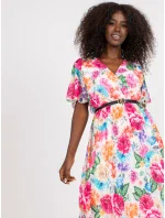 Šaty DHJ SK 13162.92 svetlo béžová