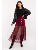 Čipková sukňa model 221593 Taliansko Moda Čipková sukňa model 221593 Taliansko Moda