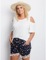 Šortky AT SN 2101A.04X tmavo modrá