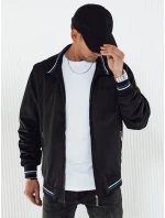 Pánska prechodná bunda čierna FashionStreet TX4675