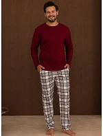 Pyžamo Regina 6006 s dlhými rukávmi, veľkosti S–2XL, Z26 Pyžamo Regina 6006 s dlhými rukávmi, veľkosti S–2XL, Z26