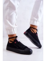 Klasyczne Trampki Cross Jeans JJ2R4019C Czarne