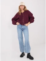 WT BL mikina A1455.87 bordová