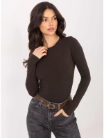 Blúzka WT BZ A1173.51 tmavohnedá