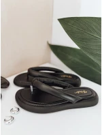 Dámske žabky EASYDAY black FashionStreet ZY0993 Dámske žabky EASYDAY black FashionStreet ZY0993