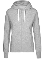 Promodoro 1751 Dámska mikina s kapucňou „X.O“ 40.1751 heather grey Promodoro 1751 Dámska mikina s kapucňou „X.O“ 40.1751 heather grey