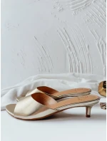 DORIMI dámske zlaté žabky FashionStreet ZY0974